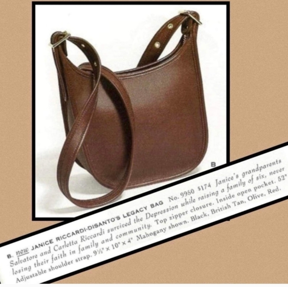 Sold Vintage Coach Janice's Legacy Bag #9950 - Picture 15 of 15